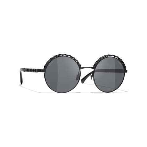 chanel 4256 sunglasses|CHANEL Sunglasses: Round Sunglasses, metal & calfskin — .